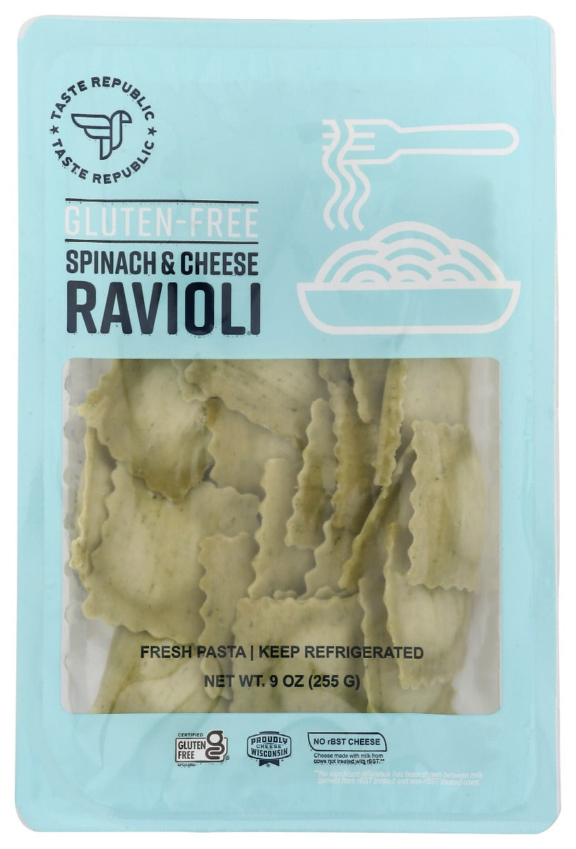 TASTE REPUBLIC: Spinach Cheese Ravioli, 9 oz