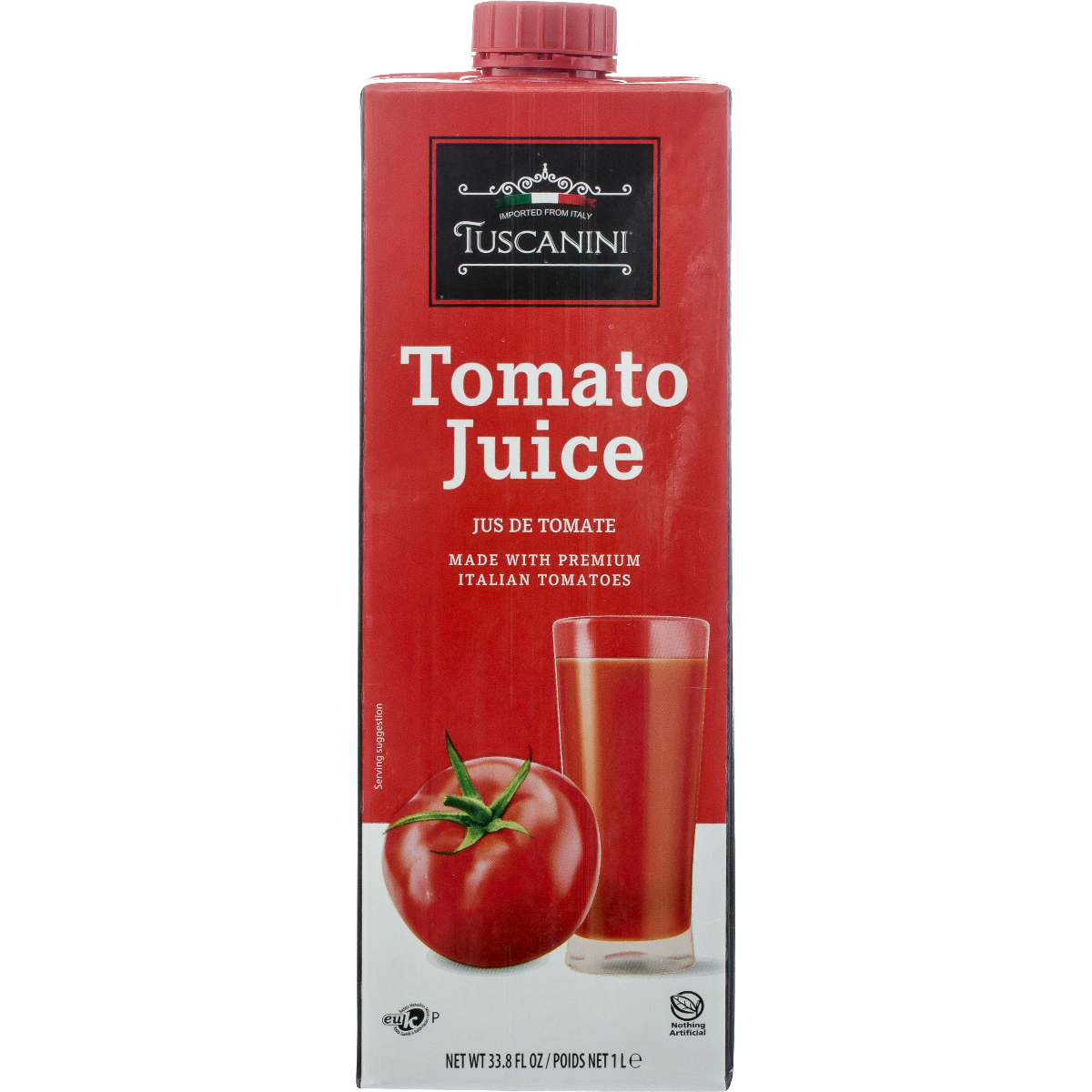 TUSCANINI: Tomato Juice, 33.8 oz