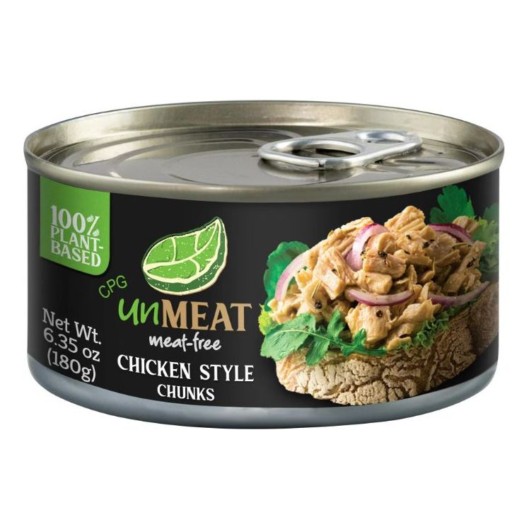UNMEAT: Chicken Chunks, 6.35 oz
