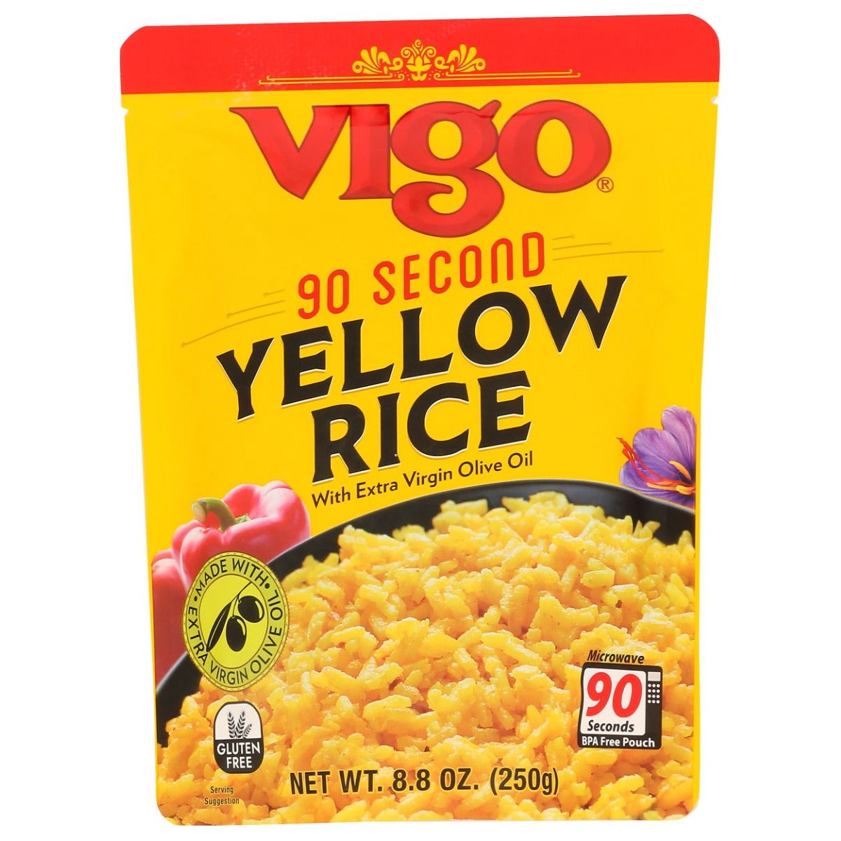 VIGO: 90 Second Yellow Rice, 8.8 oz
