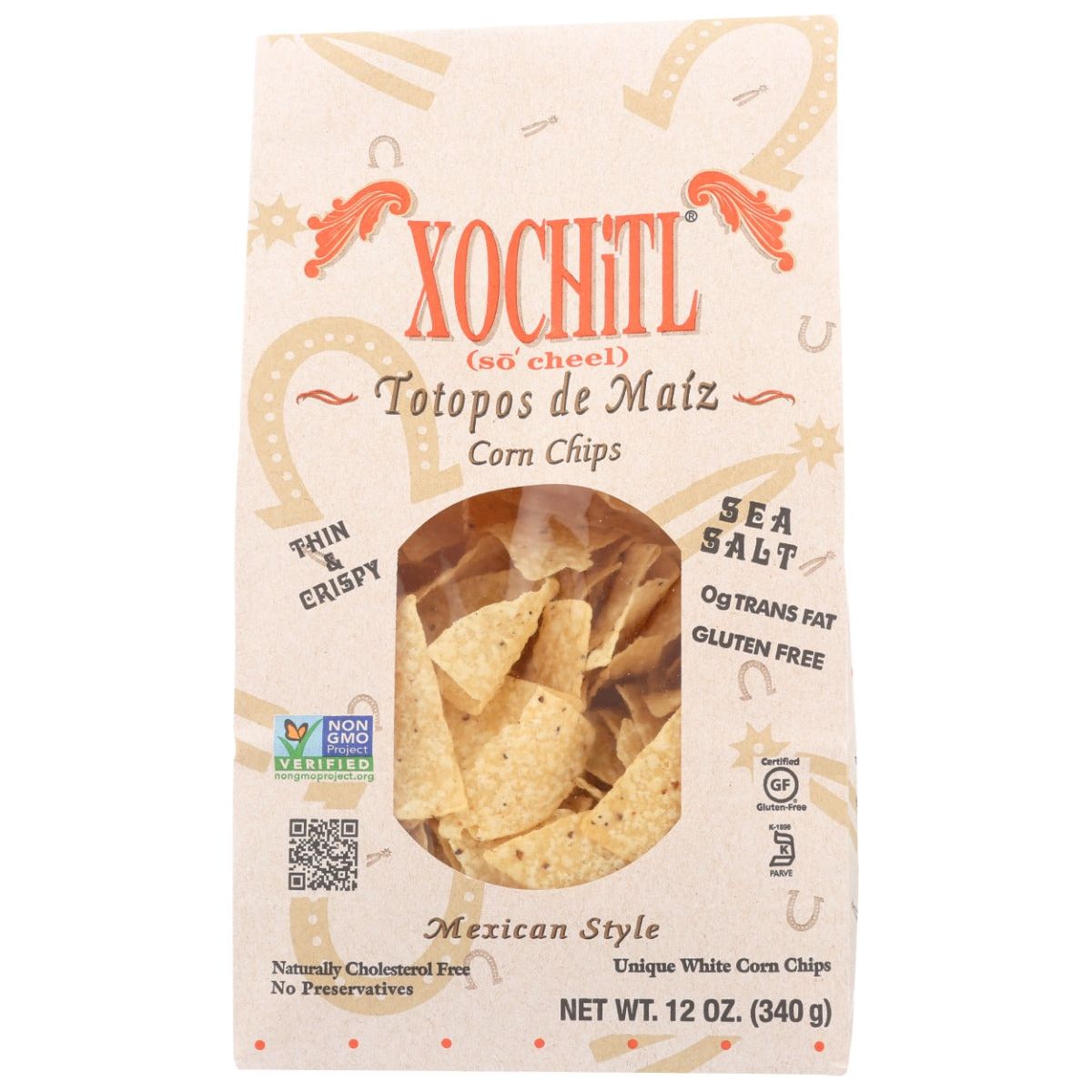 XOCHITL: Salted Corn Chips, 12 oz