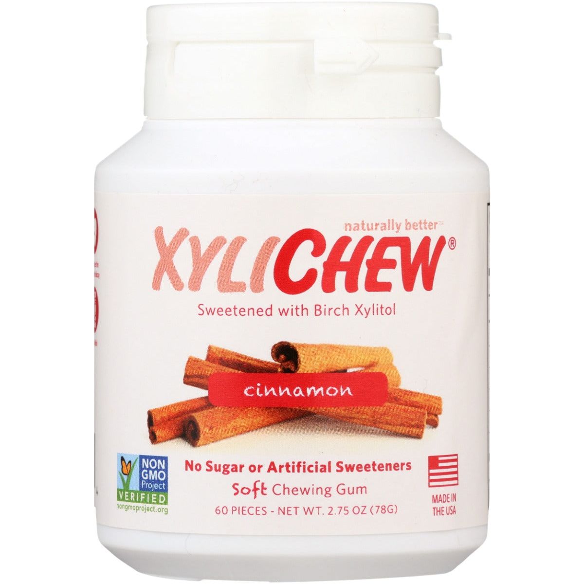 XYLICHEW: Cinnamon Gum, 60 pc